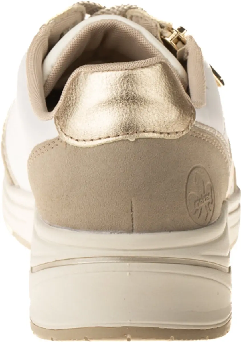 Rieker N9504-80 Dames Sneakers - 42 - Beige - afbeelding 6 van 6