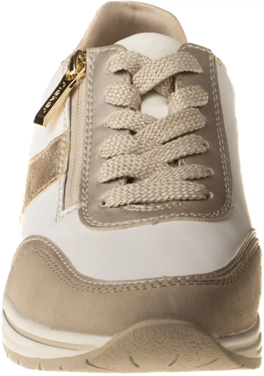 Rieker N9504-80 Dames Sneakers - 42 - Beige