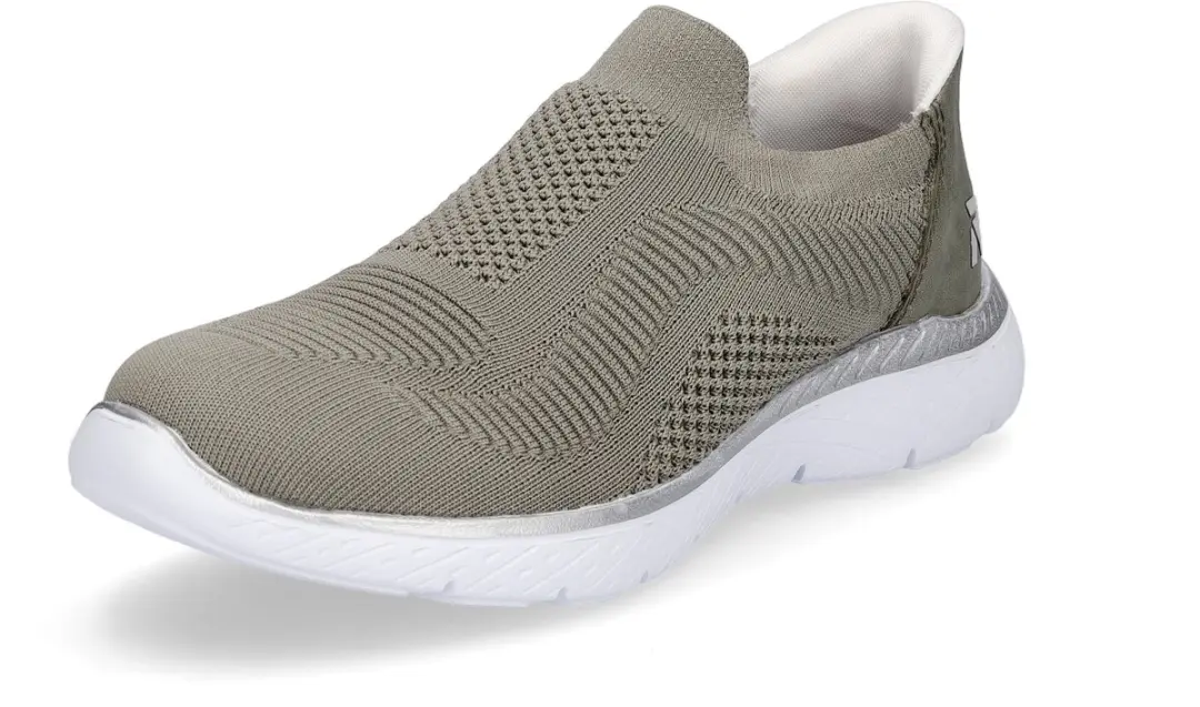 Rieker Damen Slipper in gruen