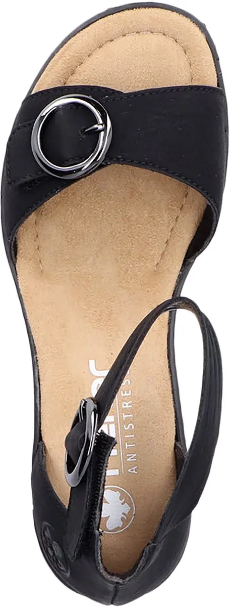 Rieker 63780-00 Sandaal - Zwart