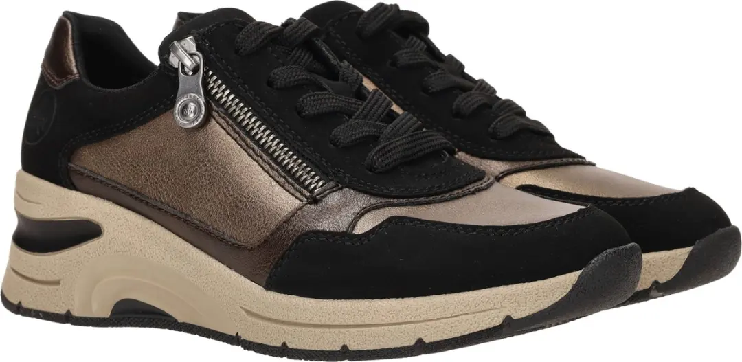 Rieker Dames Pantoffels Bruin - Maat 38