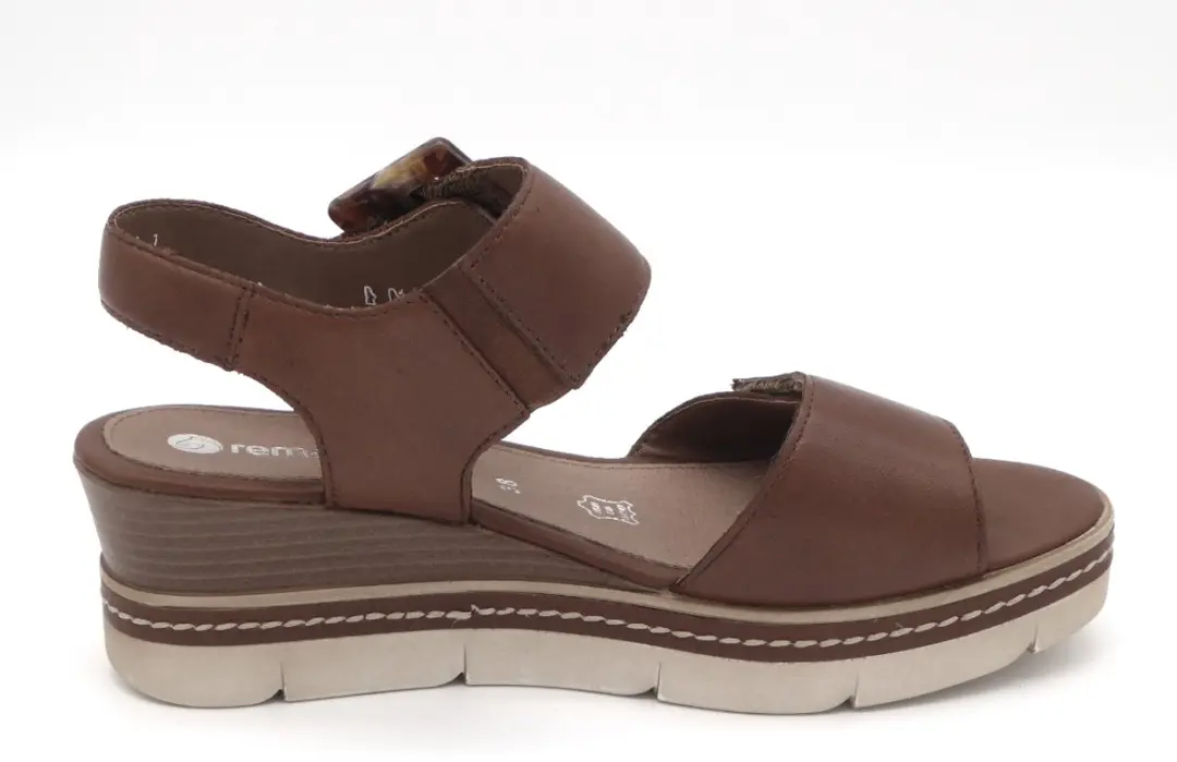Remonte D2L53 Dames Sandalen - Maat 39 - Bruin