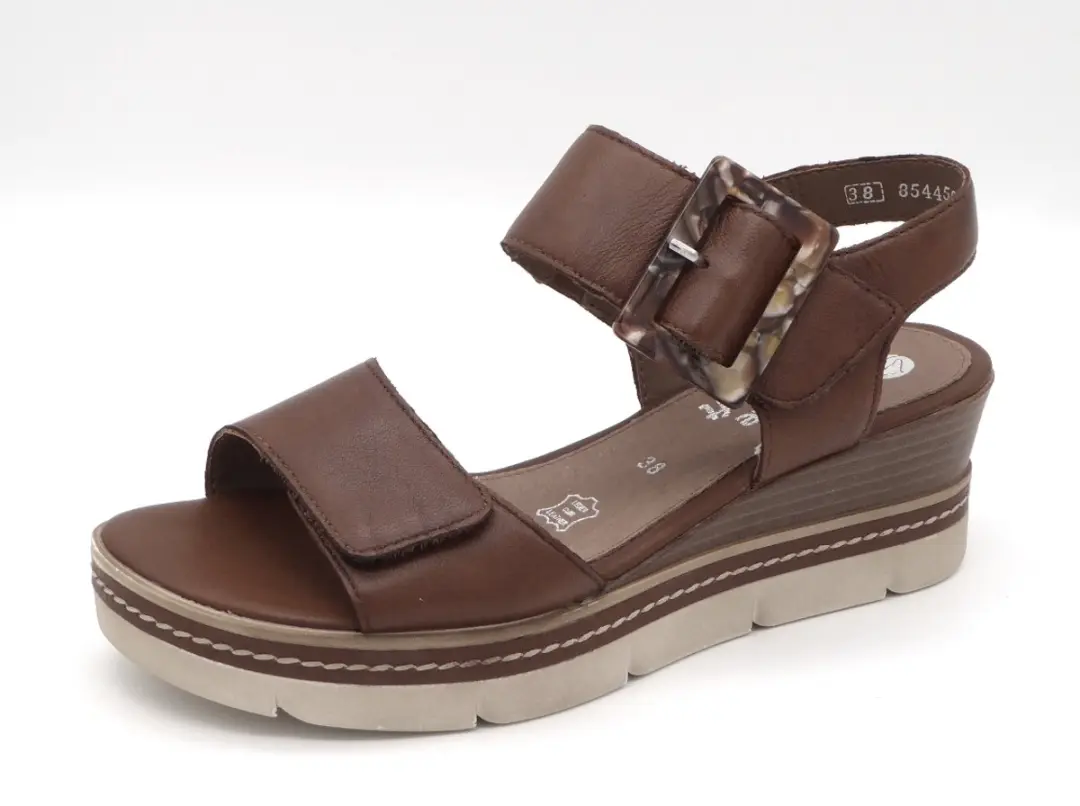 Remonte D2L53 Dames Sandalen - Maat 39 - Bruin