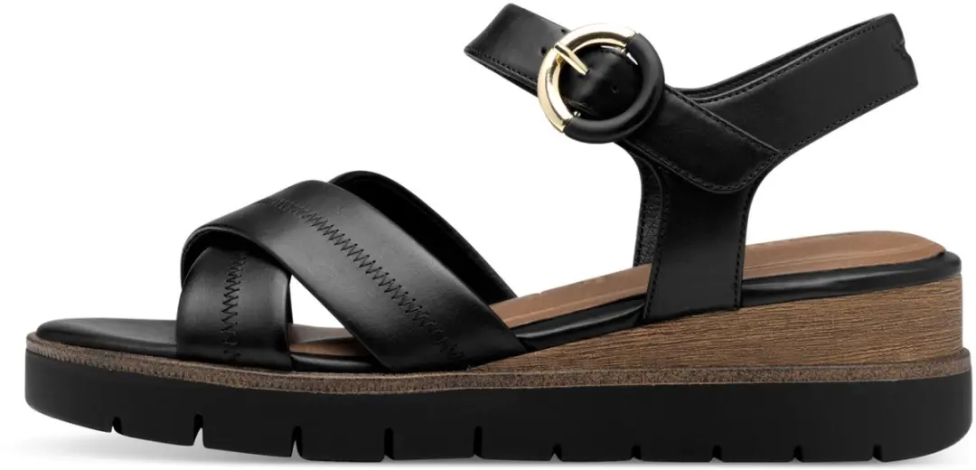 Tamaris Dames Sandalen 38 - Noir