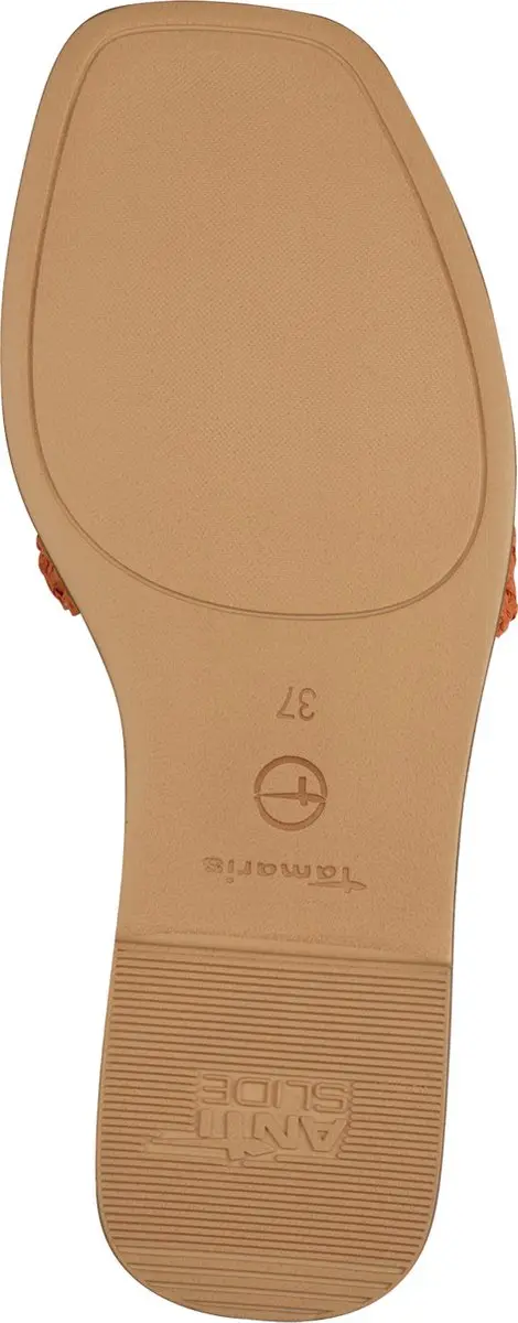 Tamaris Slippers Oranje Textiel - afbeelding 5 van 6