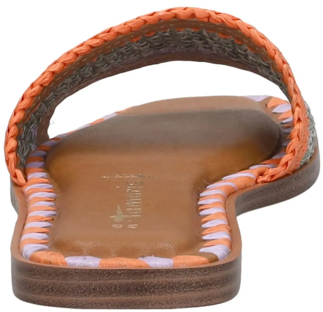 Tamaris Slippers Oranje Textiel - afbeelding 6 van 6