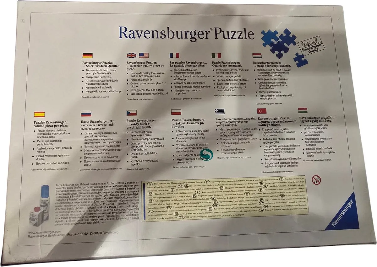 Ravensburger Boeket Rozen Puzzel 1000 Stuks