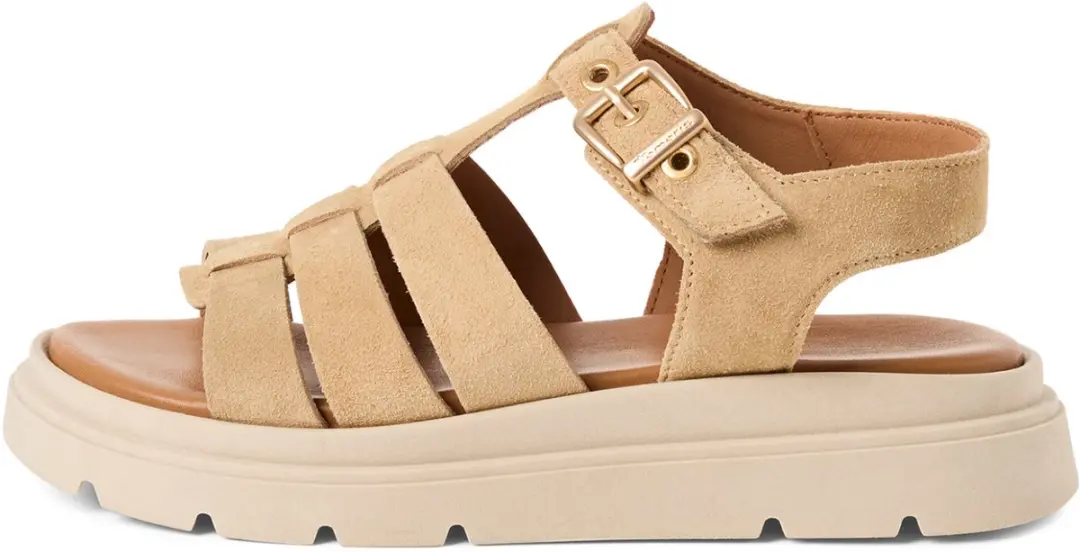 Tamaris Dames Sandalen 37 - Natuur