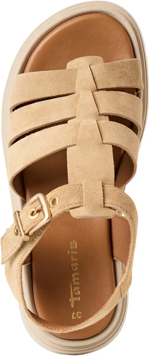 Tamaris Dames Sandalen 37 - Natuur - afbeelding 6 van 6