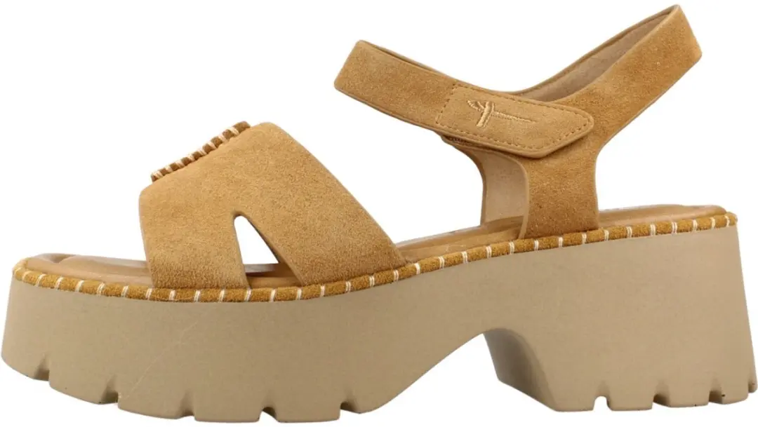 Tamaris Dames Sandalen met Hak - Bruin - afbeelding 4 van 6