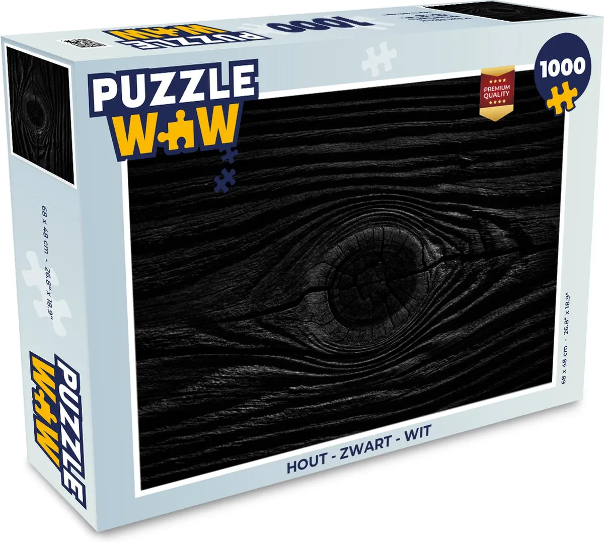 PuzzleWow Design Legpuzzel 1000 Stuks - Multicolor
