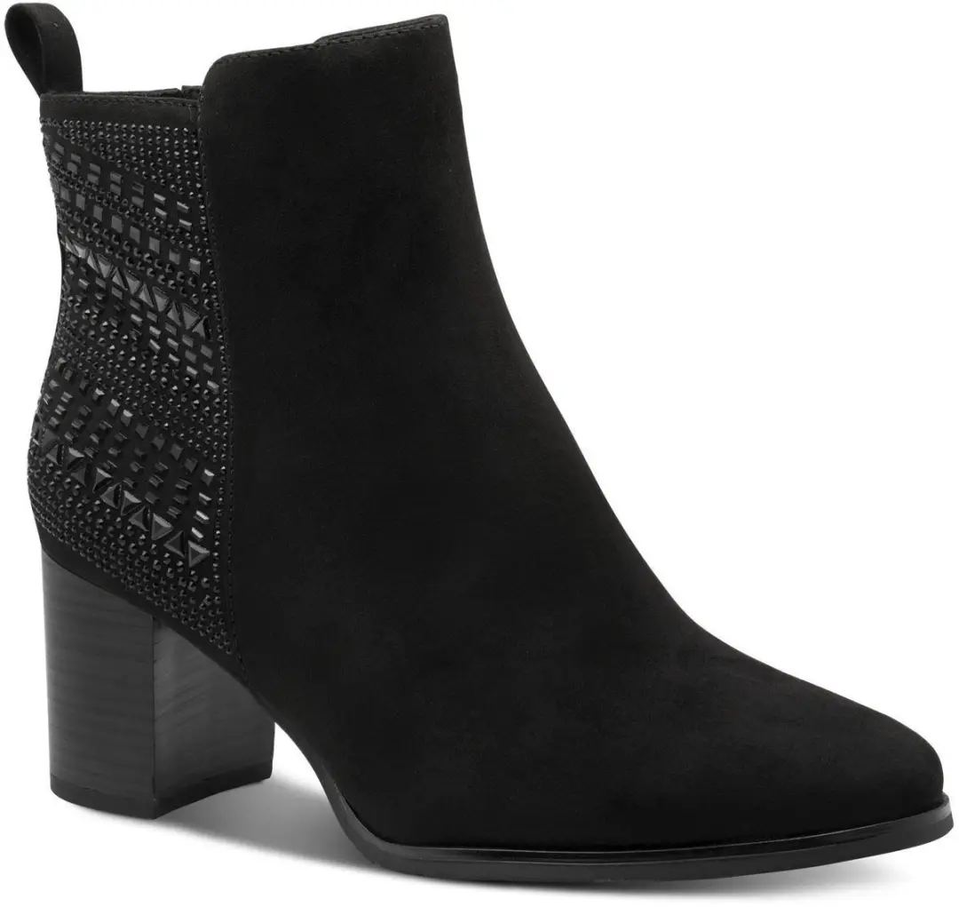 Marco Tozzi Dames Enkellaarsje 2-25336-45 001 F-breedte Maat: 38 EU