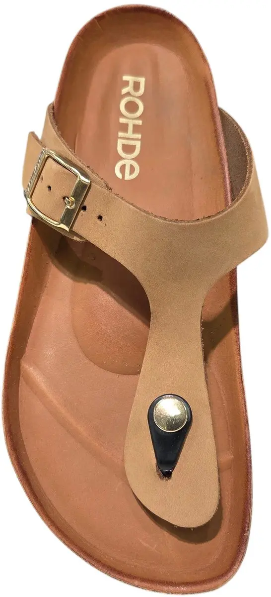 Rohde 5642 14 Teenslippers - Dames 37 - Beige