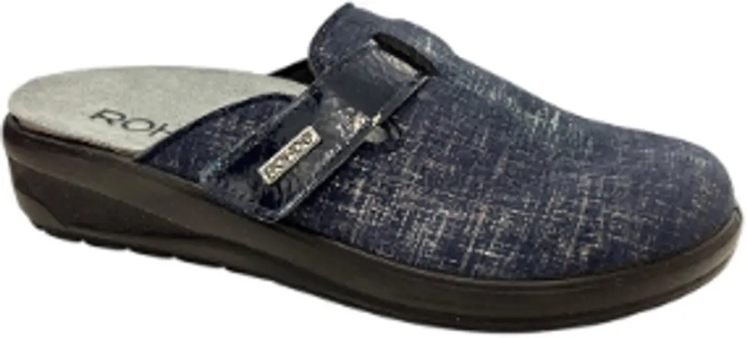 Rohde 6165 Dames Sloffen - Blauw - afbeelding 6 van 6