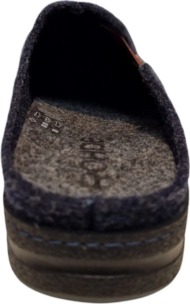 Rohde Heren Pantoffel 7142-56 - Blauw - Maat 41