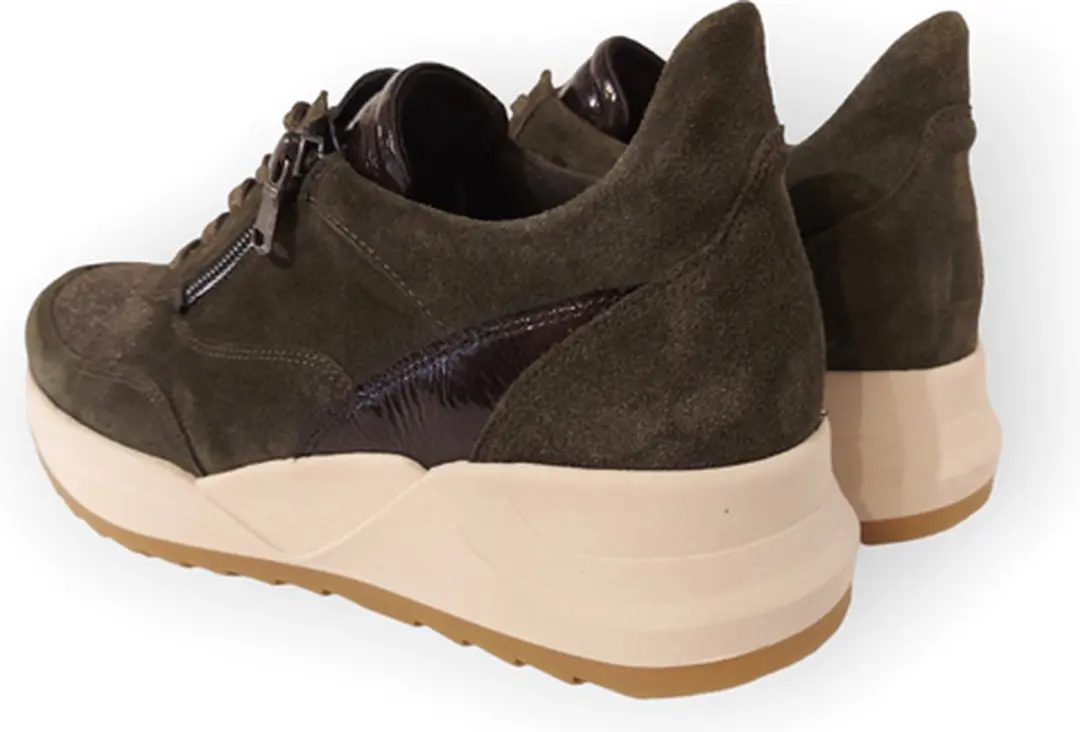 Wäldlaufer Bailey Veterschoenen - Groene - Wijdte K