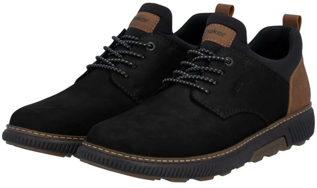 Rieker heren veterschoenen lage schoenen zakelijke schoenen leren schoenen B3360