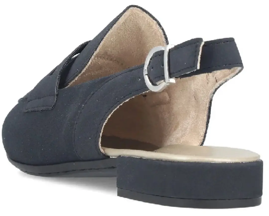 Rieker 43170 Slingbacks Dames - Blauw 37 - afbeelding 6 van 6