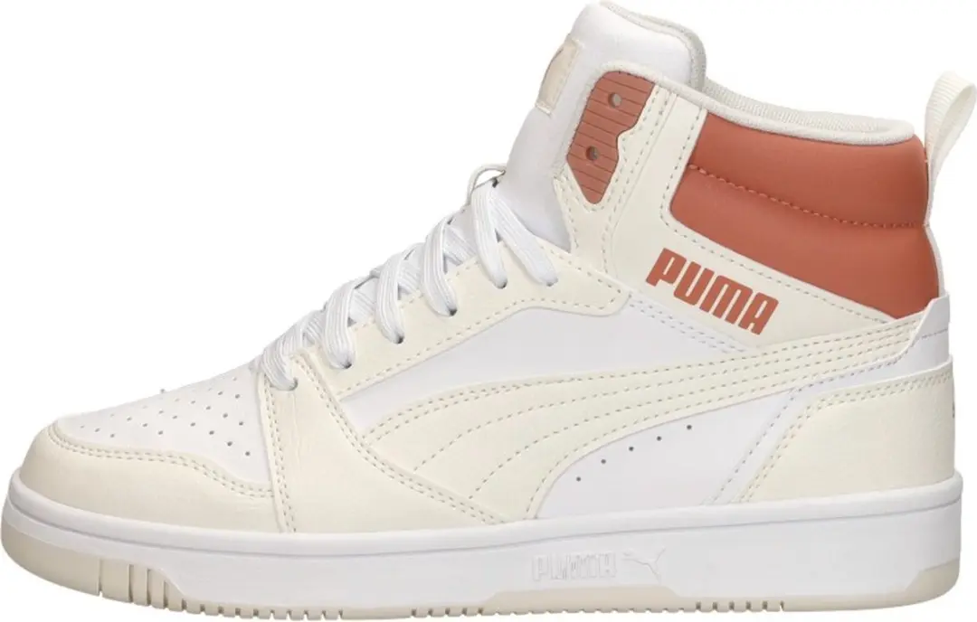 Puma Rebound v6 Sneakers Hoog - Gebroken Wit - afbeelding 2 van 6