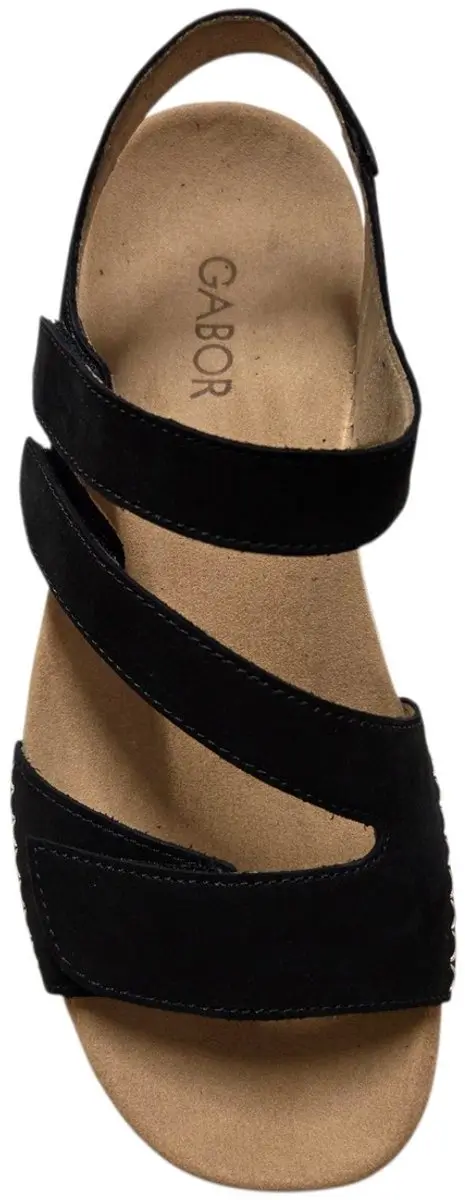 Gabor Dames Slippers 83.734.17 - Zwart