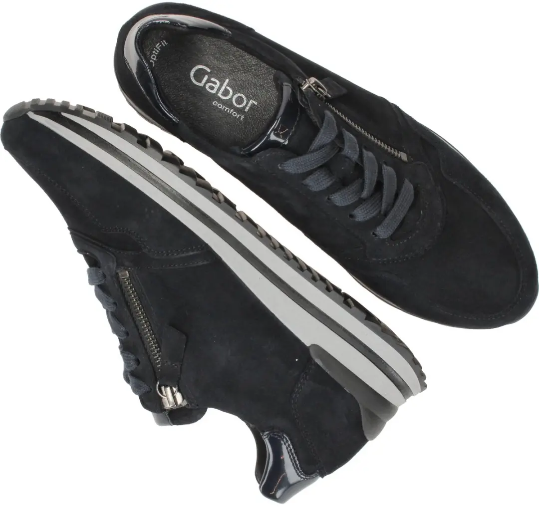 Gabor Dames Sneakers 41 - Blauw - afbeelding 5 van 6