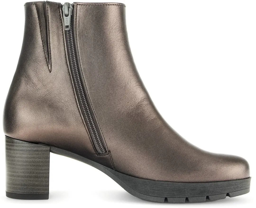 Gabor Dames Enkellaarsjes Metallic 40