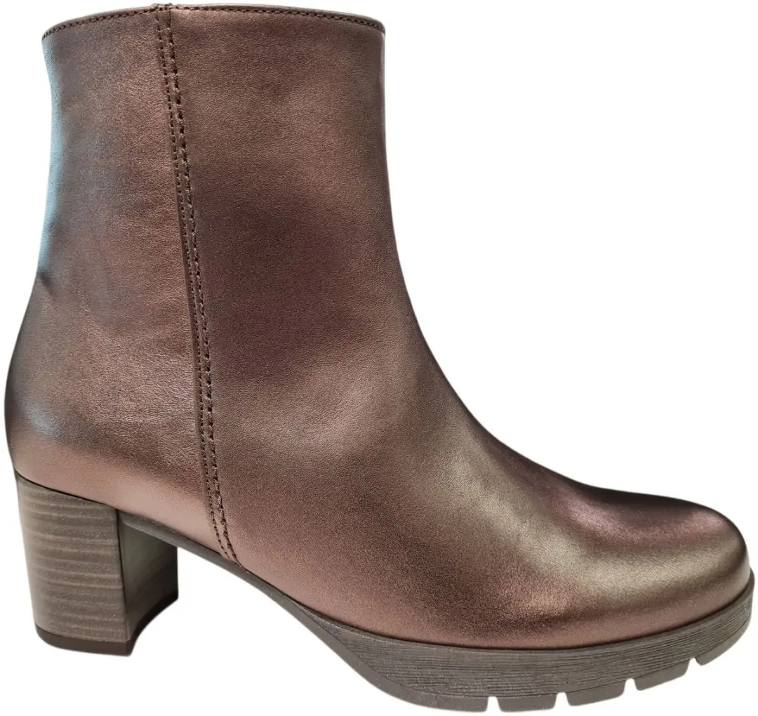Gabor Dames Enkellaarsjes Metallic 40