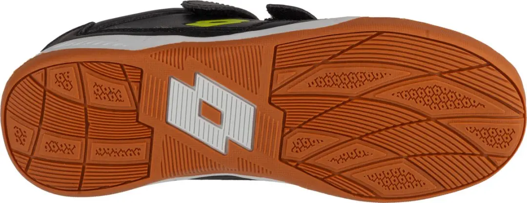 Lotto Pacer K Lage Kindersneaker 2600110K - 35 - Zwart/Geel - afbeelding 6 van 6