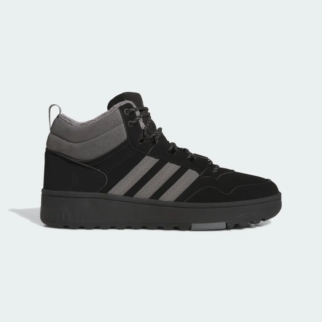 adidas Hoops 4.0 Mid NSZ77 Schoenen - Zwart - afbeelding 5 van 6