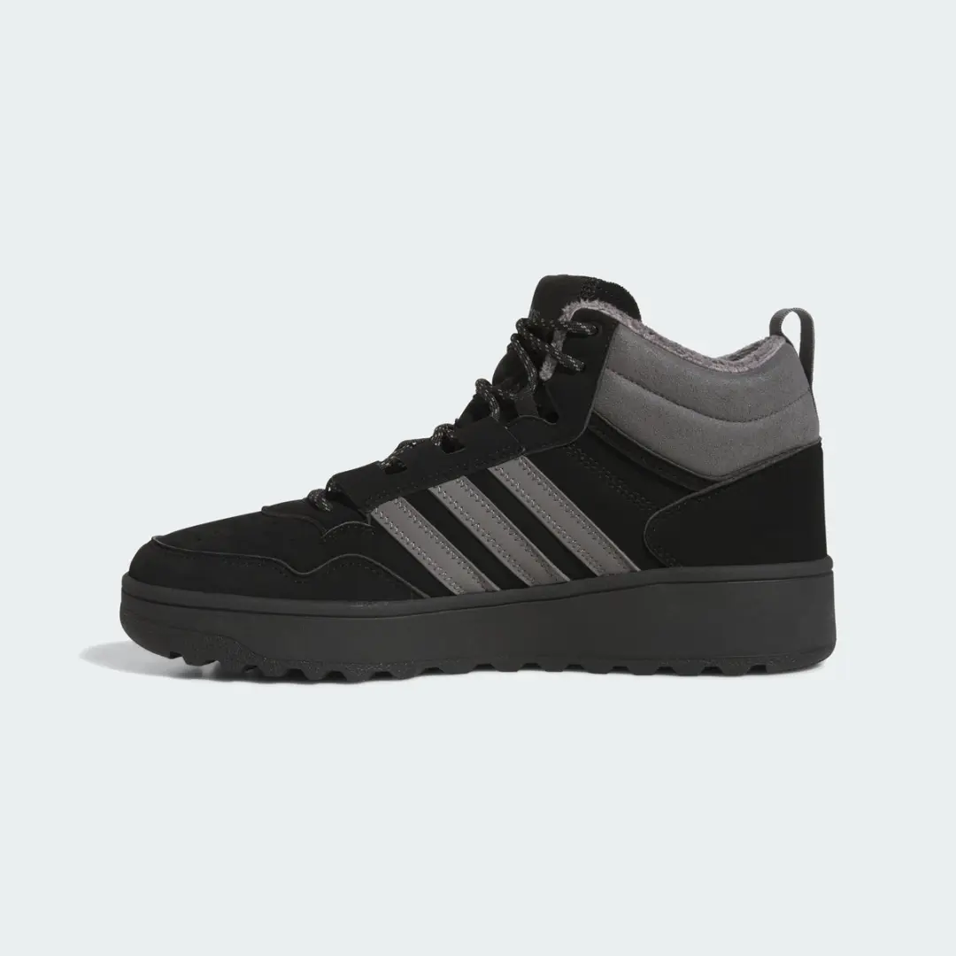 adidas Hoops 4.0 Mid NSZ77 Schoenen - Zwart - afbeelding 2 van 6
