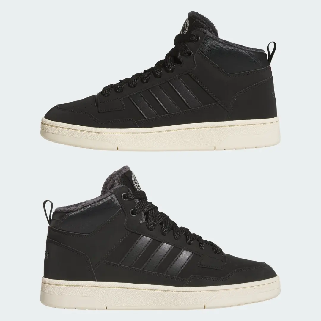adidas Sportswear Rapid Court Mid Winterized NRA56 Schoenen - Zwart - afbeelding 6 van 6