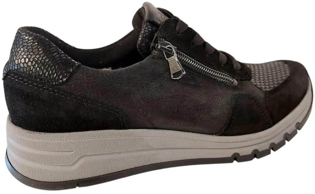 Wäldlaufer Bungeez Sneaker 957H02 - Zwart