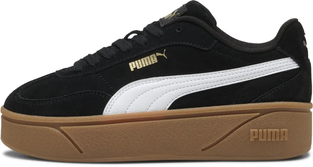 PUMA Club II Era Platform SD Wns Dames Sneakers - 41 - Zwart/Wit - afbeelding 6 van 6