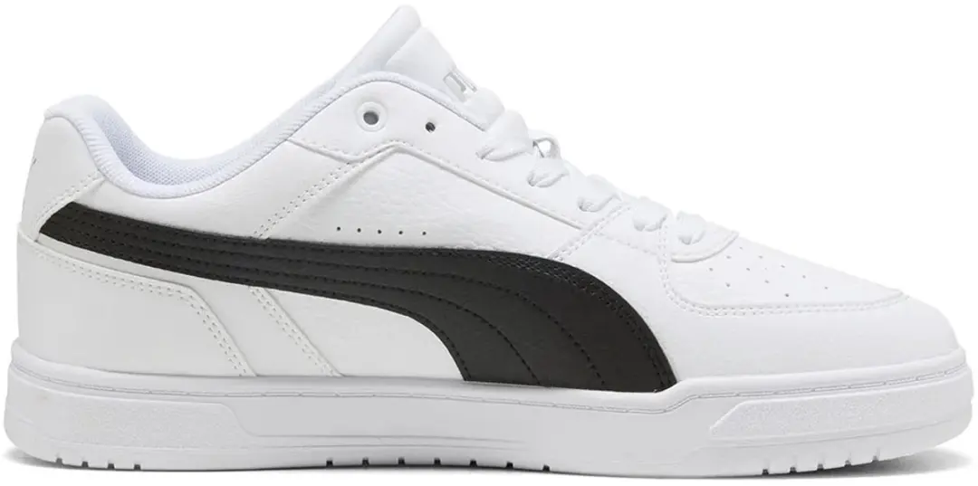 PUMA Caven III Unisex Sneakers - 41 - Wit/Zwart/Zilver