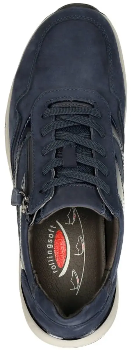 Gabor Rollingsoft Veterschoenen - Blauw - Maat 41