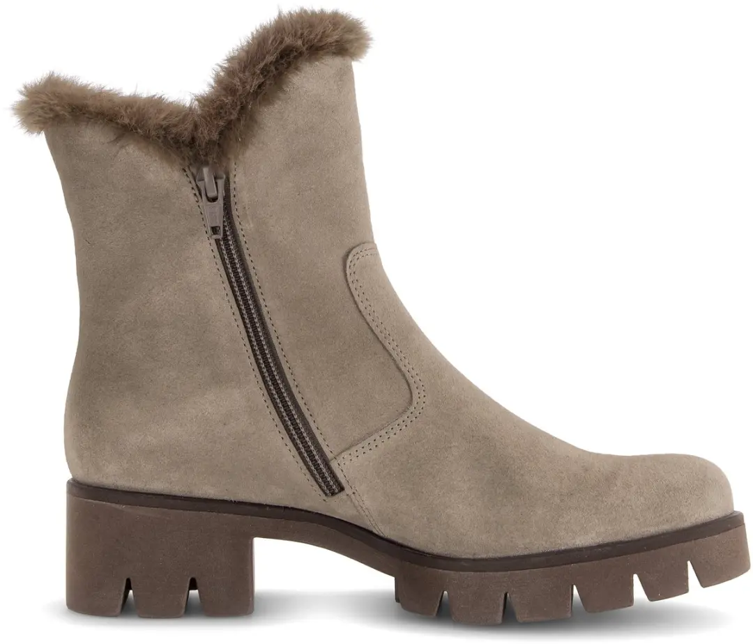 Gabor Dames Enkellaarsjes 40.5 - Beige