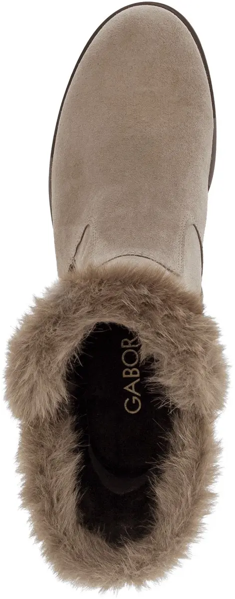 Gabor Dames Enkellaarsjes 40.5 - Beige