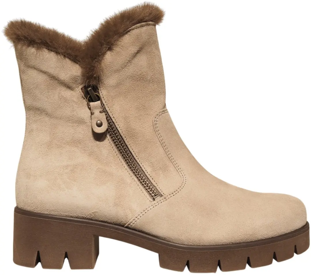 Gabor Dames Enkellaarsjes 40.5 - Beige