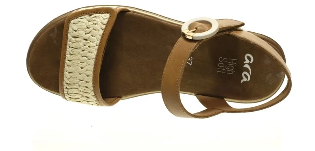 Ara Bilbao Sandalen 37 - Cognac