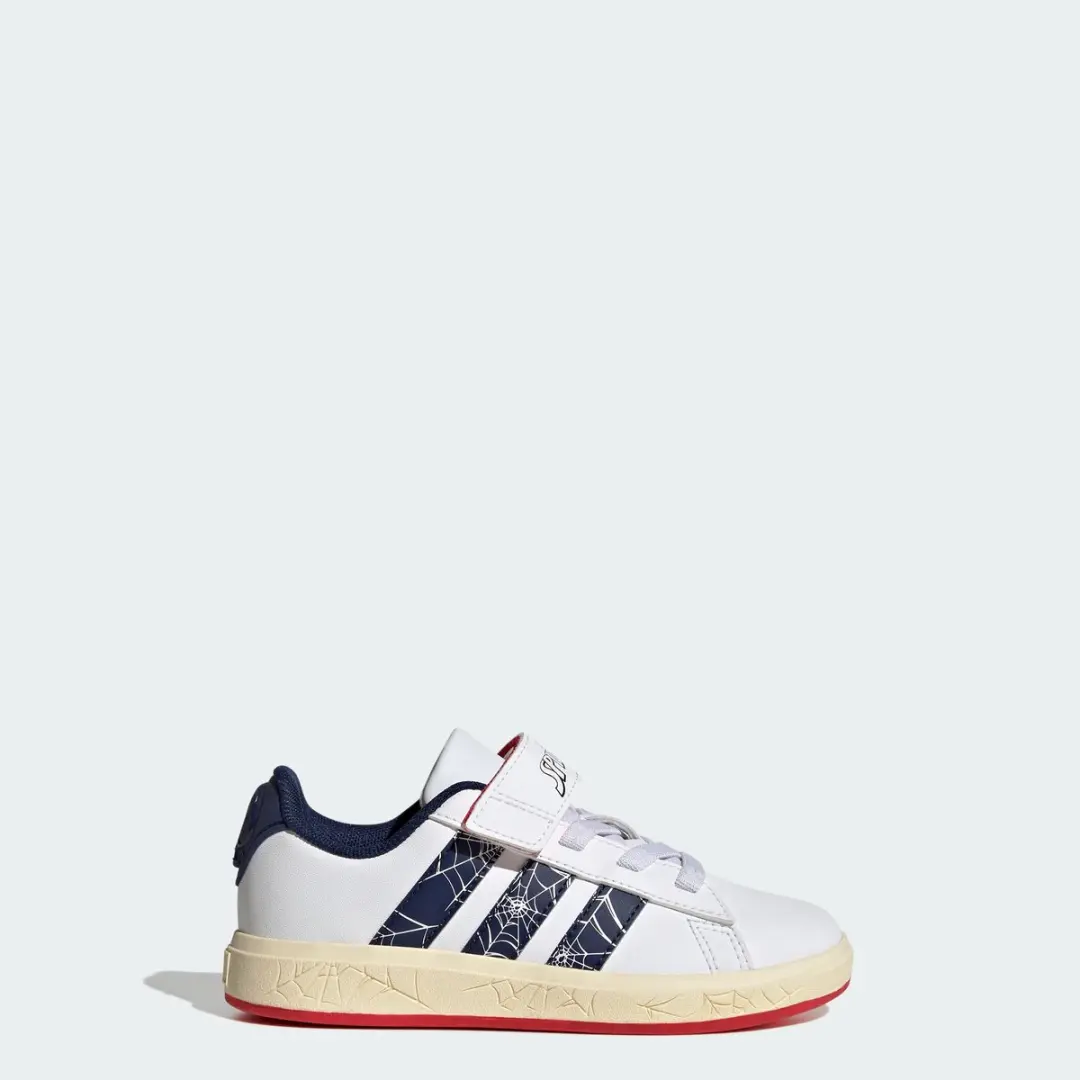 Adidas Marvel Spider-Man Grand Court Schoenen - Wit - afbeelding 6 van 6