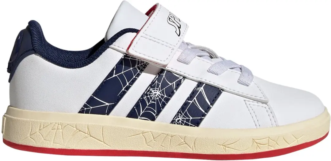 Adidas Marvel Spider-Man Grand Court Schoenen - Wit - afbeelding 5 van 6