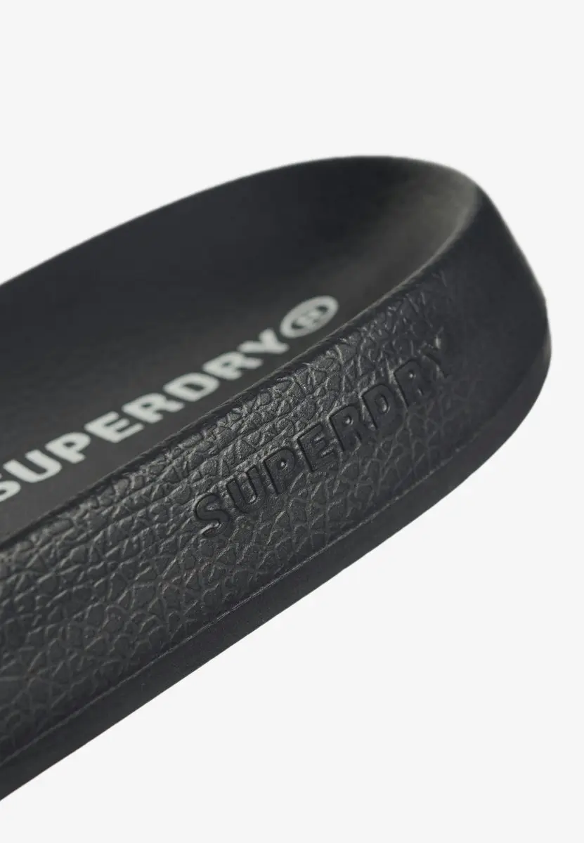 Superdry City Luxe Pool Sliders Dames - Ebony - afbeelding 2 van 6