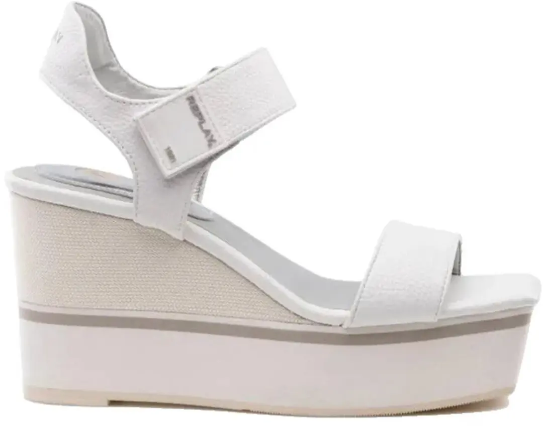 Replay Ginger Sporty Sandalen Wit EU 38 Vrouw