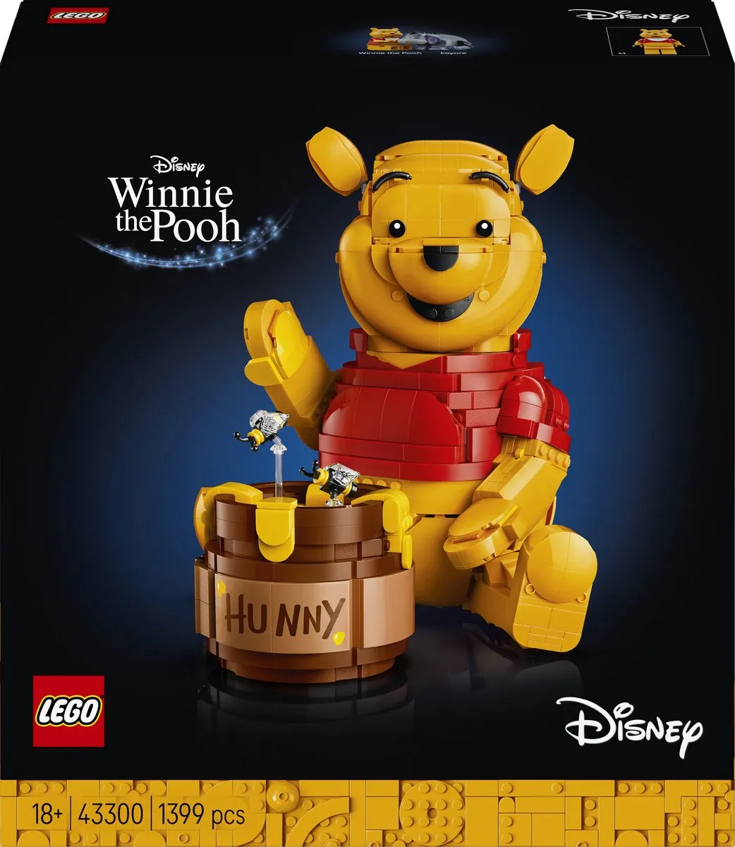LEGO Disney Winnie de Poeh 43300 - 1399 Stukken - 2 Minifiguren
