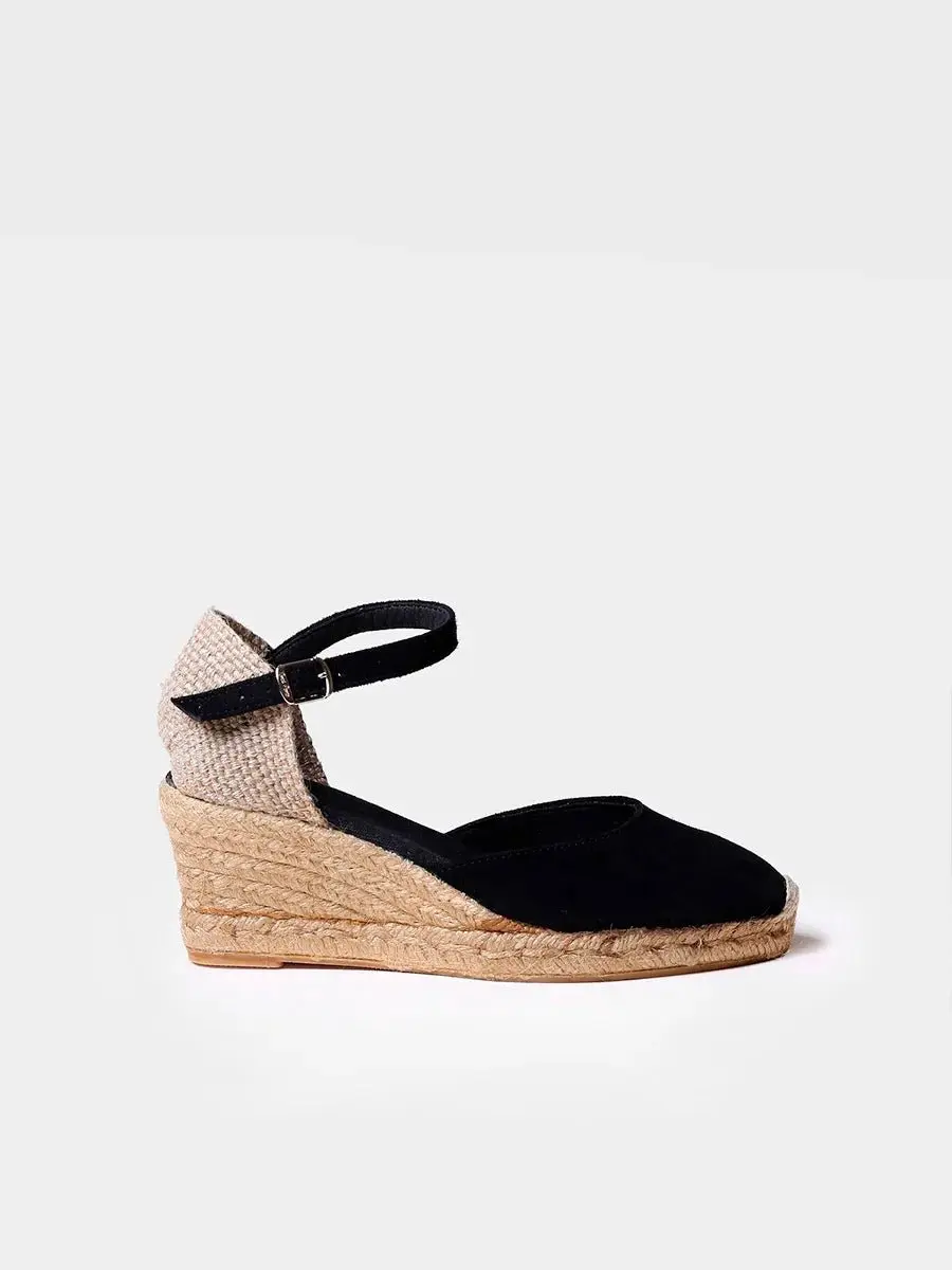 Toni Pons Lloret-5 Dames Espadrilles - Zwart - afbeelding 2 van 6