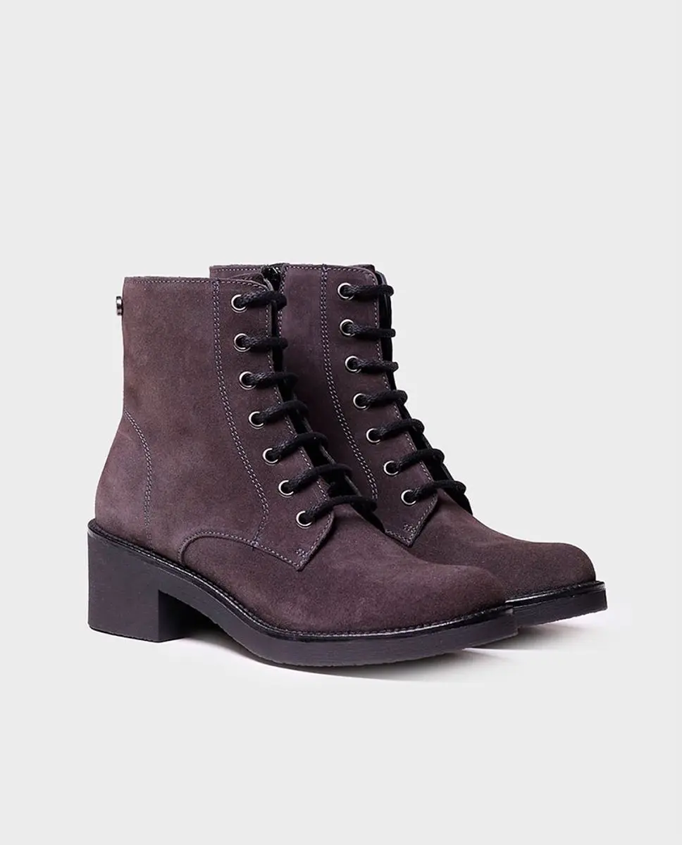 Toni Pons Pavia-sy Booties Met Hak Grijs EU 39 Vrouw