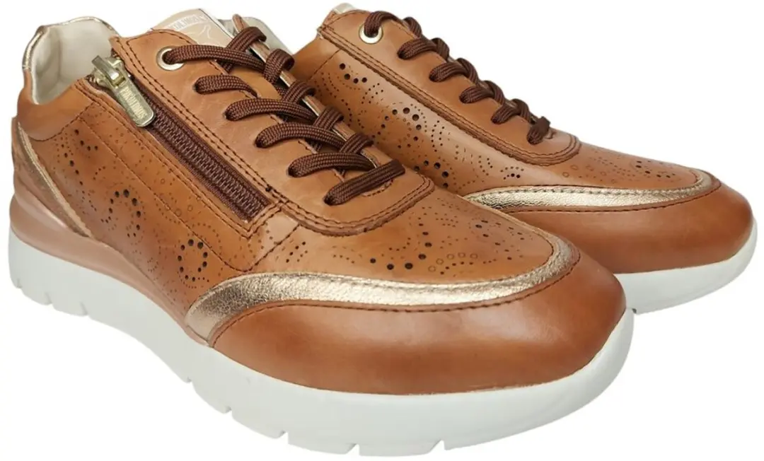 Pikolinos Sneaker Cantabria W4R-6622C1 Brandy Bruin Goud
