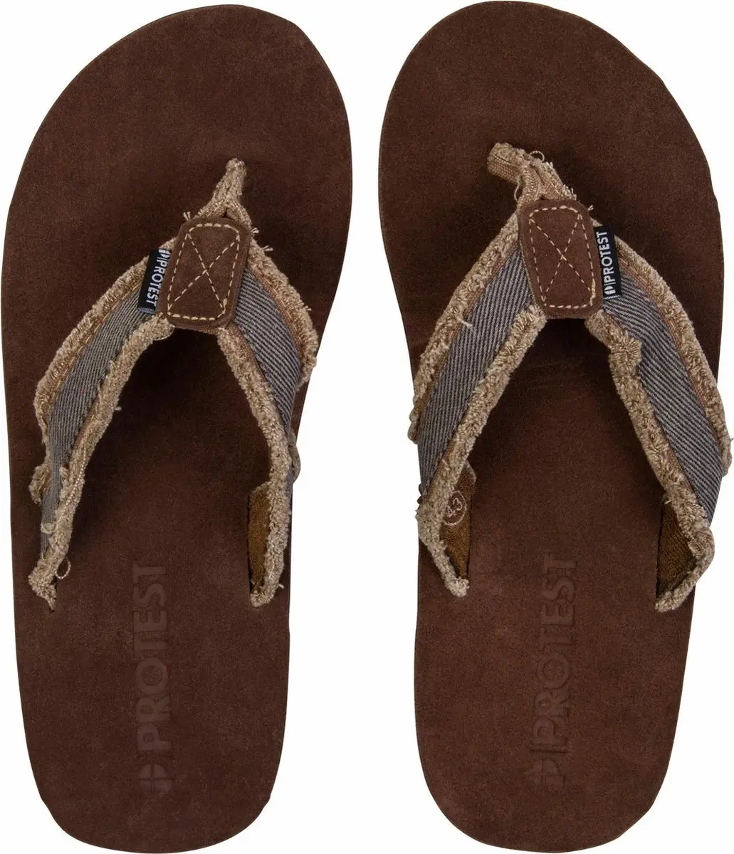Protest Gabona Teenslippers Heren - Lichtgewicht - Coconut - afbeelding 4 van 6