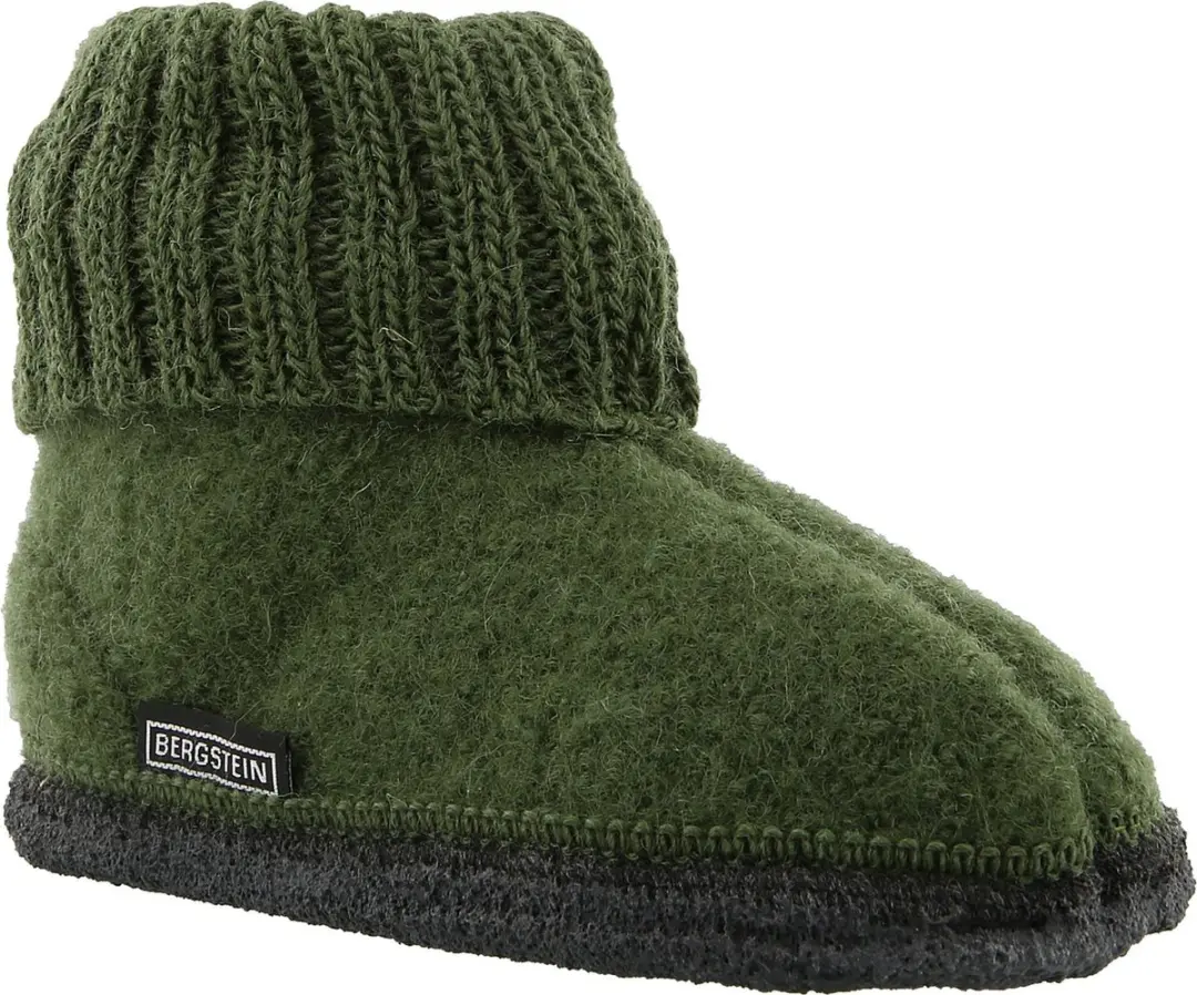 Bergstein Cozy Pantoffels 46 - Zuiver scheerwol Forest