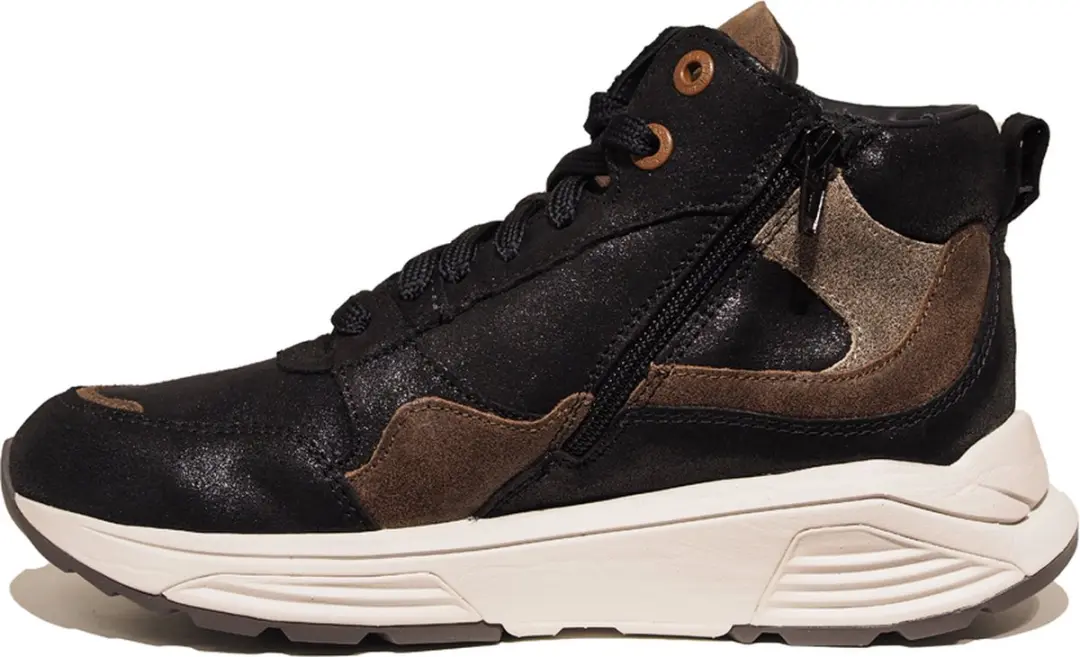 Xsensible Sue G Hoge Sneaker - Dames - Zwart - Maat 42